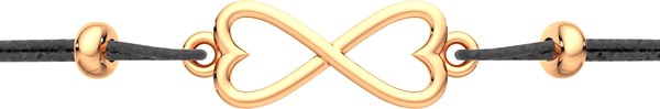 Браслет из розового золота ZORKA 660015 (18см)