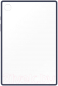 Чехол для планшета Samsung Clear Edge Cover для Galaxy Tab A8 / EF-QX200TNEGRU (прозрачный/синий) - 