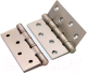 Комплект петель дверных Ренц IN100-4BB FH AB (2шт, бронза античная) - 
