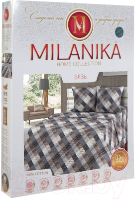 Комплект постельного белья Milanika Сторис 2сп (бязь)