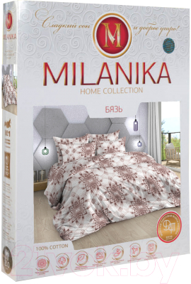 Комплект постельного белья Milanika Неаполь Семейный (бязь)