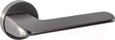 Ручка дверная Ренц Мерано / INDH 319-06 MBN (черный никель матовый)