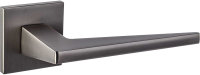 Ручка дверная Ренц Сорренто / INDH 321-03 Slim MBN (черный никель матовый) - 