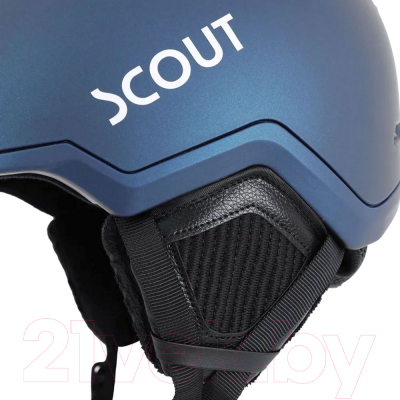 Шлем горнолыжный Ultrascout Majorite W-203L-ULSC (L, синий матовый)