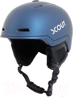 Шлем горнолыжный Ultrascout Majorite W-203L-ULSC (L, синий матовый)