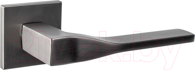 Ручка дверная Ренц Турин / INDH 324-03 Slim MBN (черный никель матовый)