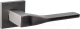 Ручка дверная Ренц Турин / INDH 324-03 Slim MBN (черный никель матовый) - 