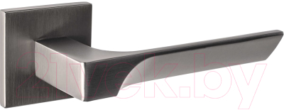 Ручка дверная Ренц Румо / INDH 325-03 Slim MBN (черный никель матовый)