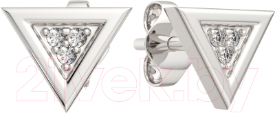 Серьги из серебра ZORKA 0310498.ZZ (с фианитами)