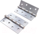 Комплект петель дверных Ренц IN100-4BB FH SSC (2шт, супер сатин хром) - 
