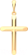 Крестик из розового золота ZORKA 430150.14K.R.REL - 