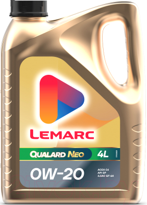Моторное масло Lemarc Qualard Neo 0W20 / 11700501 (4л)