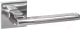 Ручка дверная Puerto Савоярди / INAL 514-03 Slim SN/NP (никель матовый/никель блестящий) - 