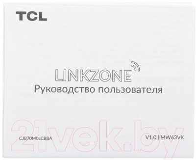 Беспроводной маршрутизатор TCL Link Zone / MW63VK-2ALCRU1 (черный)