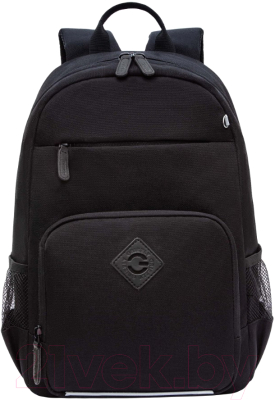 Школьный рюкзак Grizzly RB-455-1 (черный)