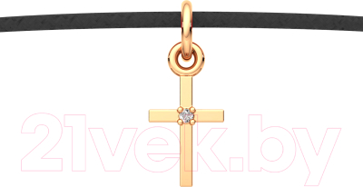 Браслет из розового золота ZORKA 670005.14K.R.01 (18см, с фианитами)