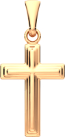 Крестик из розового золота ZORKA 410028.14K.R.REL - 