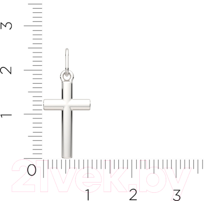 Крестик из серебра ZORKA 0430014.REL