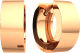 Серьги из розового золота ZORKA 300222.14K.R - 