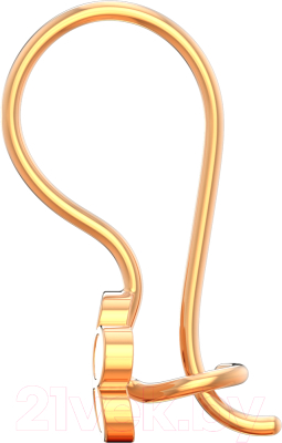 Серьги из розового золота ZORKA 310422А