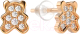 Серьги из розового золота ZORKA 310430S (с фианитами) - 
