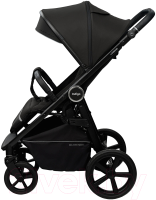 Детская прогулочная коляска INDIGO Legend (черный)