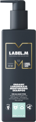 Шампунь для волос Label.M Organic Lemongrass Moisturising (300мл)