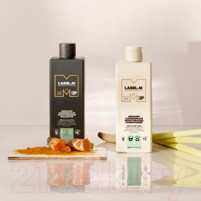 Шампунь для волос Label.M Professional Organic Lemongrass Moisturising Shampoo (1л)