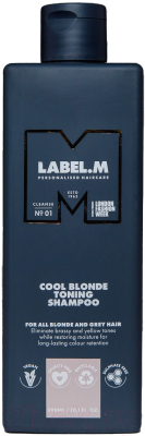 Оттеночный шампунь для волос Label.M Cool Blonde Toning (300мл)