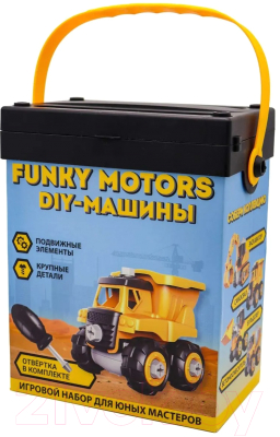 Игрушка-конструктор Funky Toys Самосвал с отверткой / FT0398151