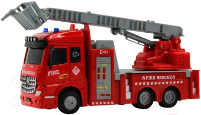 Автомобиль-вышка Funky Toys Пожарная машина с выдвижной лестницей / FT61079