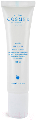 Бальзам для губ Cosmed Cosmeceuticals Atopia Lip Balm защитный питательный с SPF20 для сухой кожи (15мл)