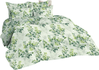Комплект постельного белья Milanika Компари подростковая с 1 наволочкой 70x70 (бязь) - 