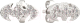 Серьги из серебра ZORKA 0310806 (с фианитами) - 