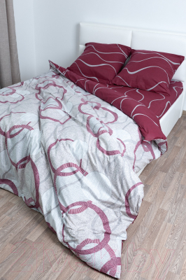 Изображение товара Комплект постельного белья Milanika Тесла Семейный (поплин)