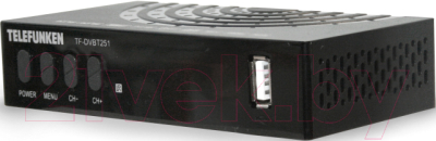 Тюнер цифрового телевидения Telefunken TF-DVBT251 (черный)