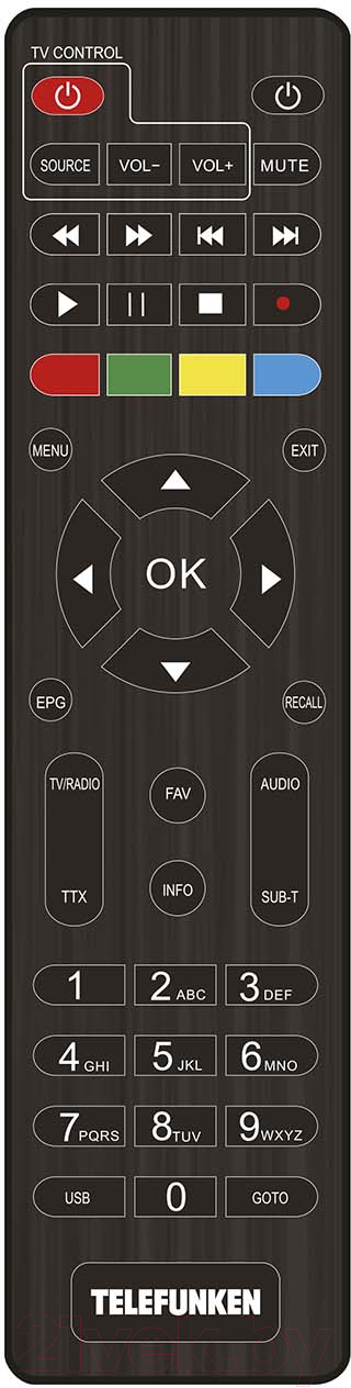 Тюнер цифрового телевидения Telefunken TF-DVBT261