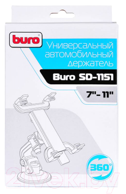 Держатель для смартфонов Buro SD-1151 (черный)