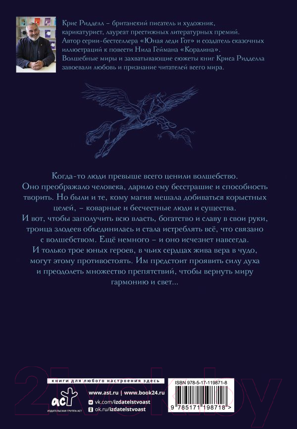 Художественная книга АСТ Хроники небесных лошадок. Стражники магии / 9785171198718 (Ридделл К.) — фото 3