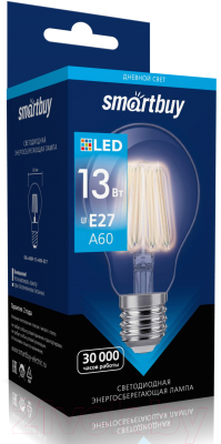 Лампа SmartBuy SBL-A60F-13-40K-E27
