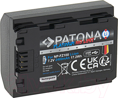 Аккумулятор для камеры Patona Platinum 1360