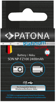 Аккумулятор для камеры Patona Platinum 1360