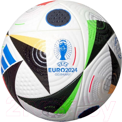 Футбольный мяч Adidas Euro24 Fussballliebe Pro IQ3682