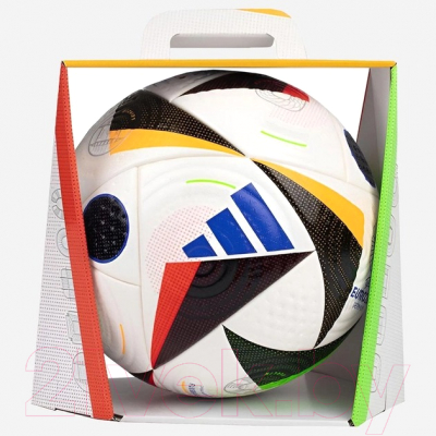 Футбольный мяч Adidas Euro24 Fussballliebe Pro IQ3682 (размер 5, мультиколор)