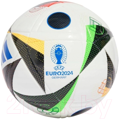 Футбольный мяч Adidas Euro24 Fussballliebe Pro IQ3682 (размер 5, мультиколор)