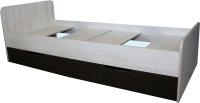 Односпальная кровать Мебель-Класс Лира-1 (венге/ясень шимо светлый) - 