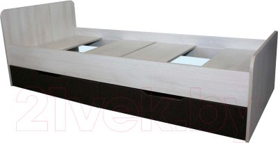 Односпальная кровать Мебель-Класс Лира-1 (венге/ясень шимо светлый)