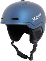 Шлем горнолыжный Ultrascout Majorite W-203M-ULSC (M, синий матовый) - 