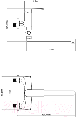 Смеситель Ekko E21151