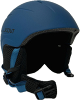 Шлем горнолыжный Ultrascout Youth Majorite Jr M06-BL S-ULSC (S, синий матовый) - 